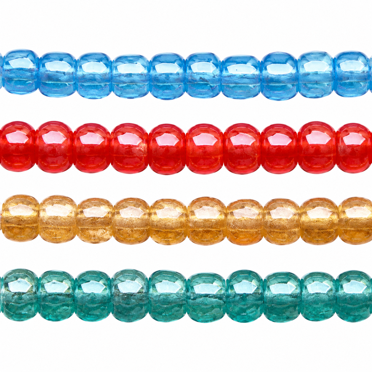 Χάντρες σπόρων Lustered Glass