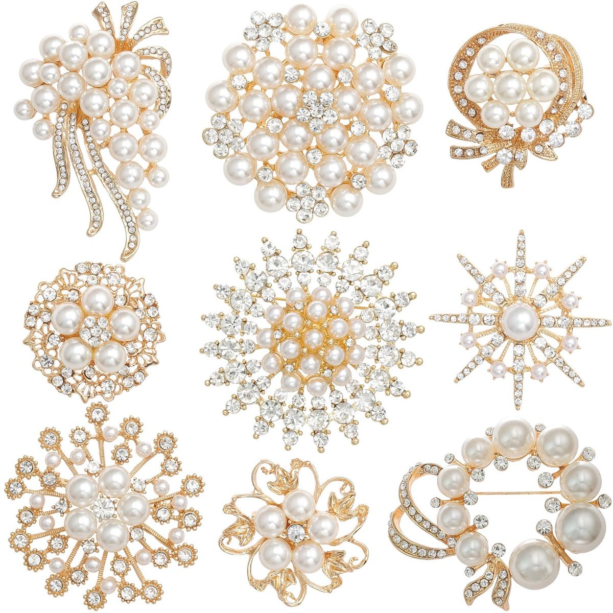 Bijuterias de broche da moda 
