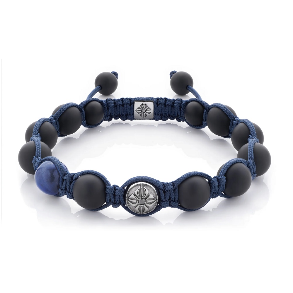 Gemstone Woven Ball náramky