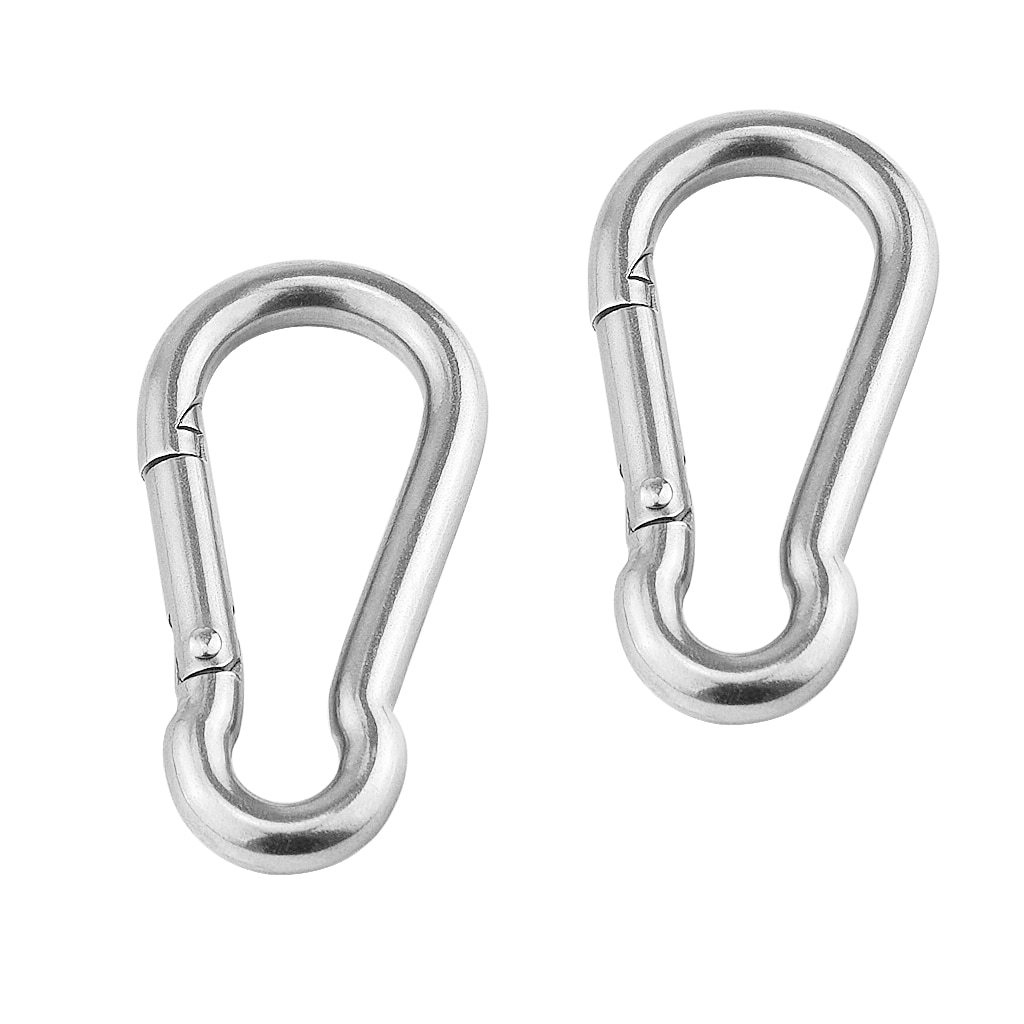 Stainless Steel Snap Hook Carabiners