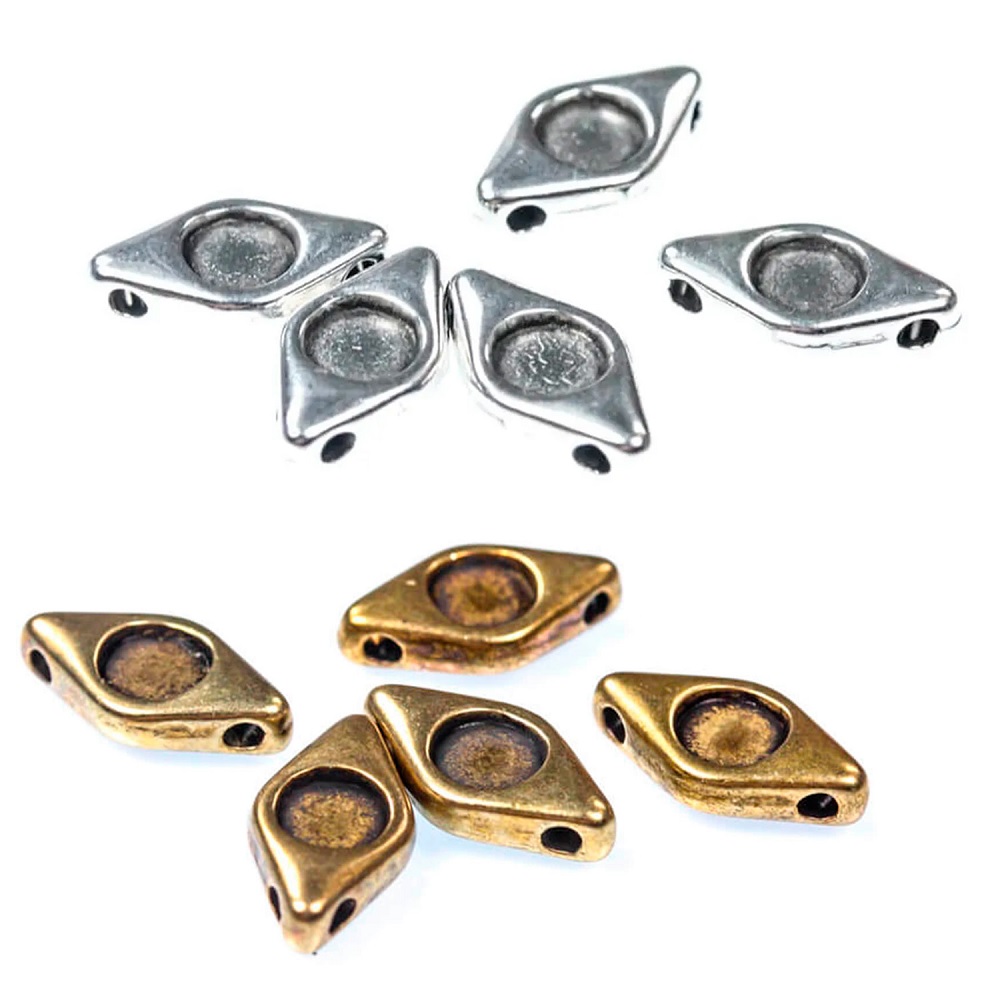 Zinc Alloy Beads Settings
