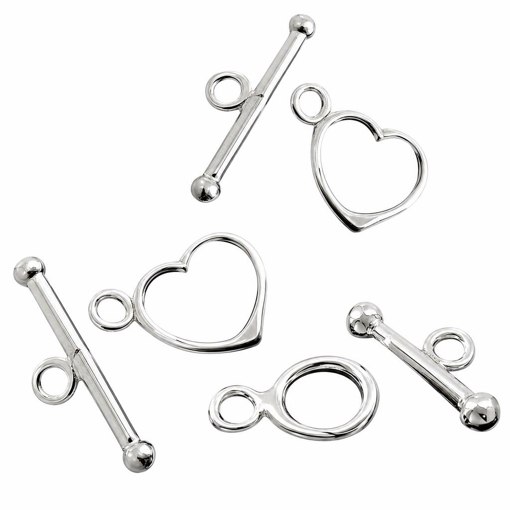 Fermoir cabillot en argent sterling