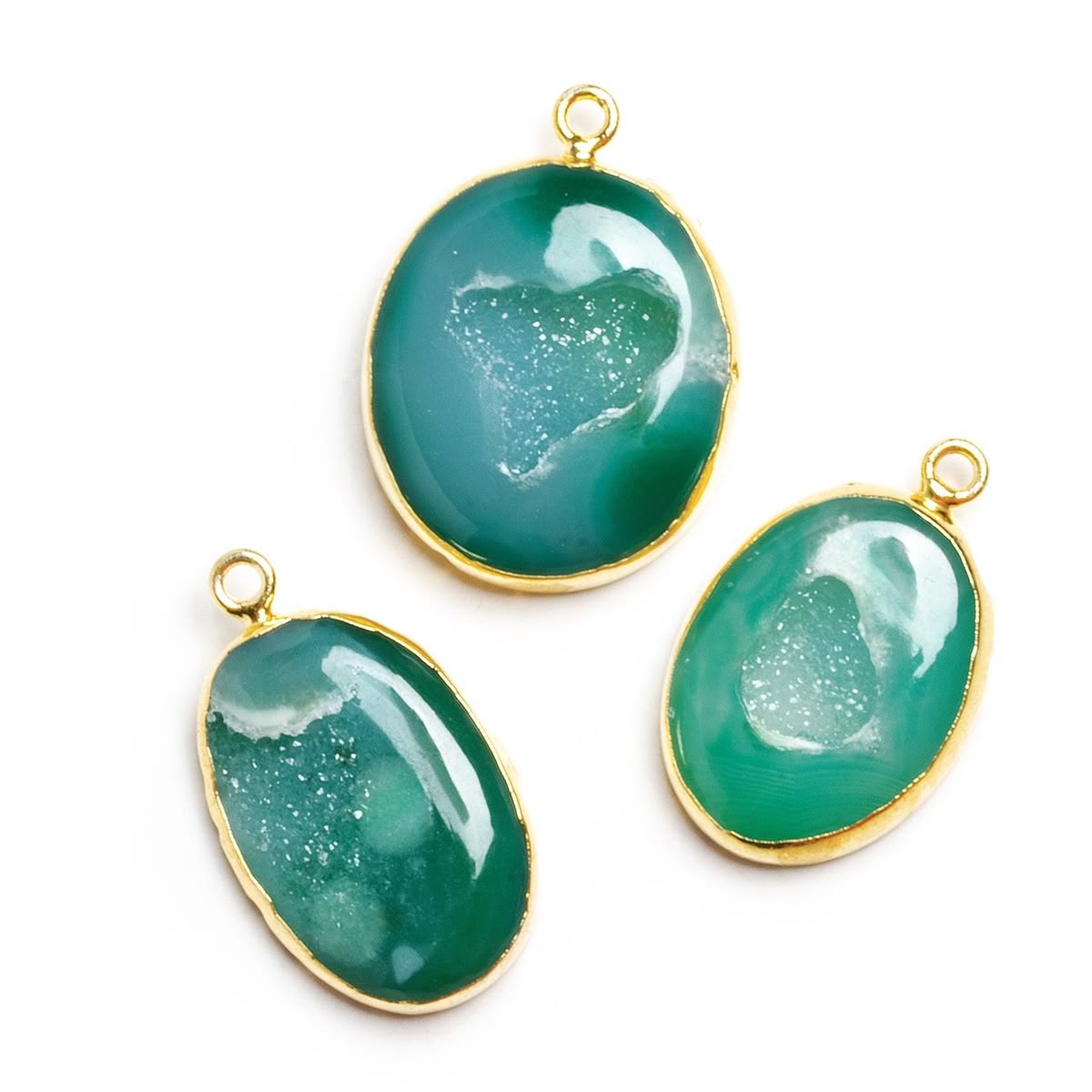 Πράσινη Agate Σκουλαρίκια