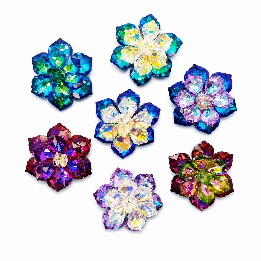 Crystal broche