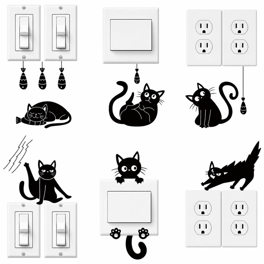 Light Switch Autocolantes