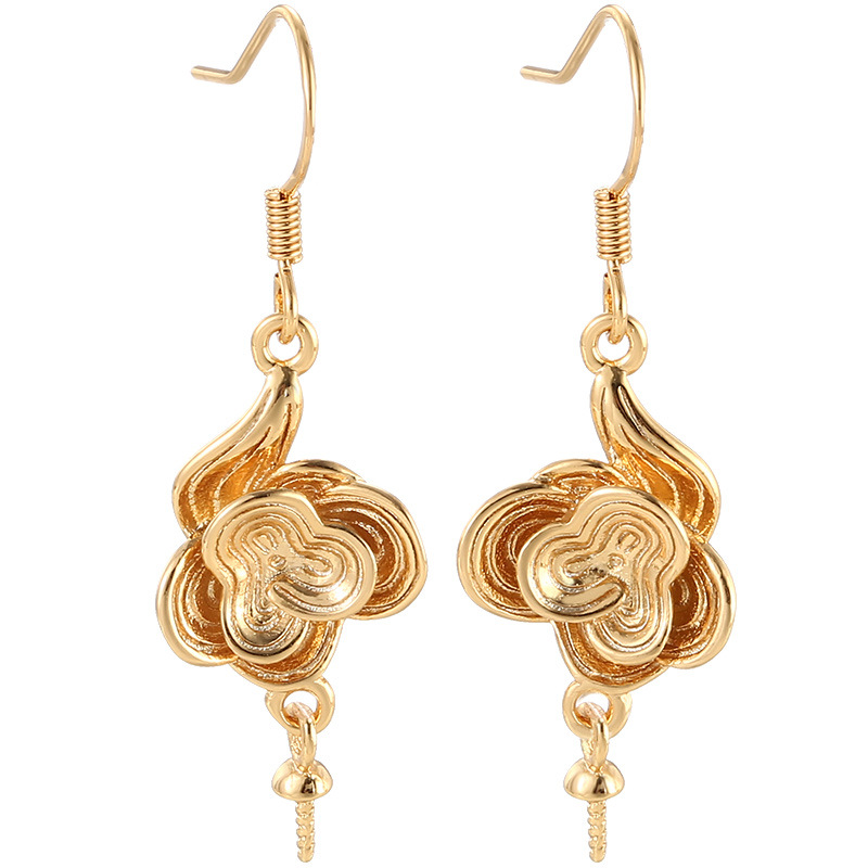 Brass Earring Drop Components