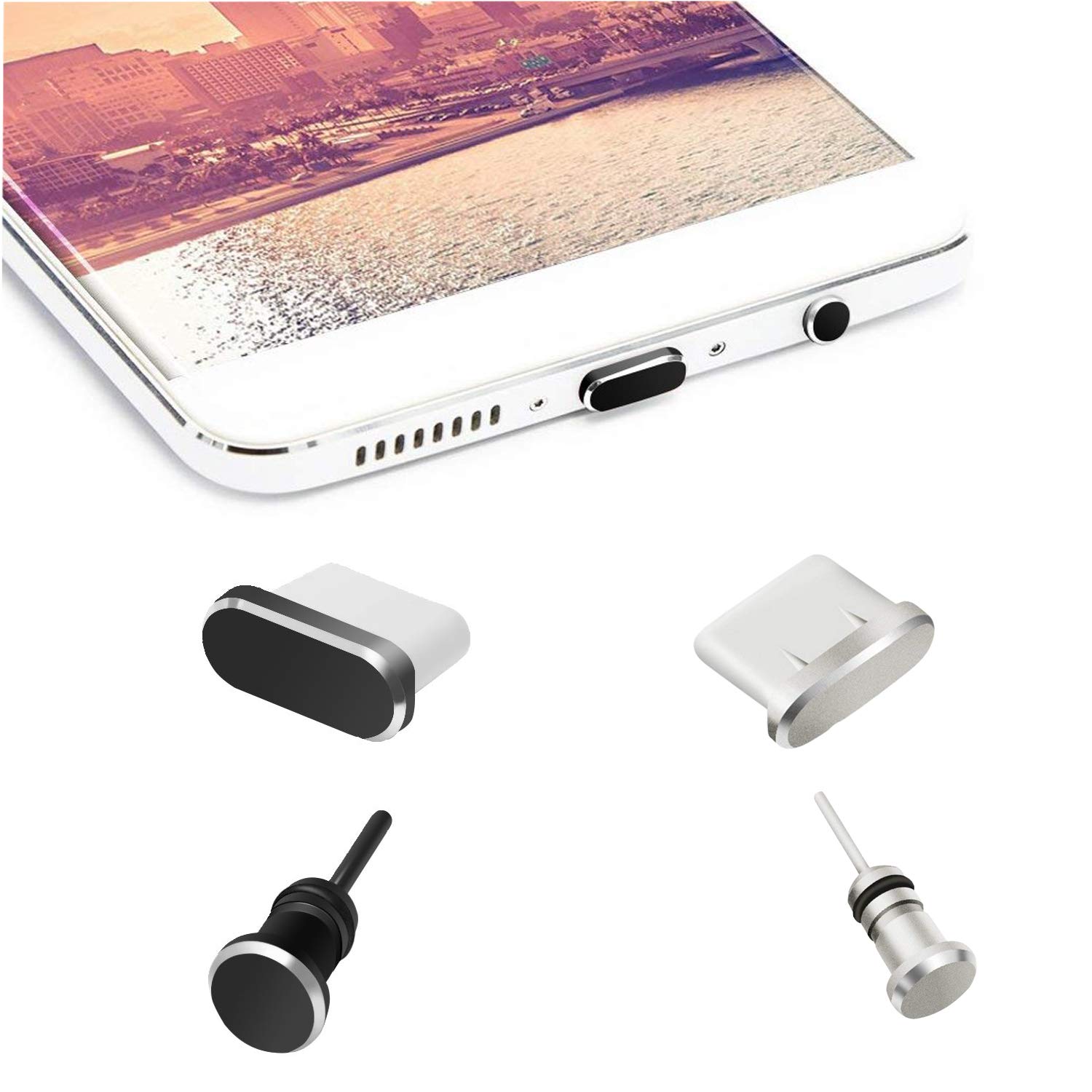 Earphone Jack stofkap Stekkers