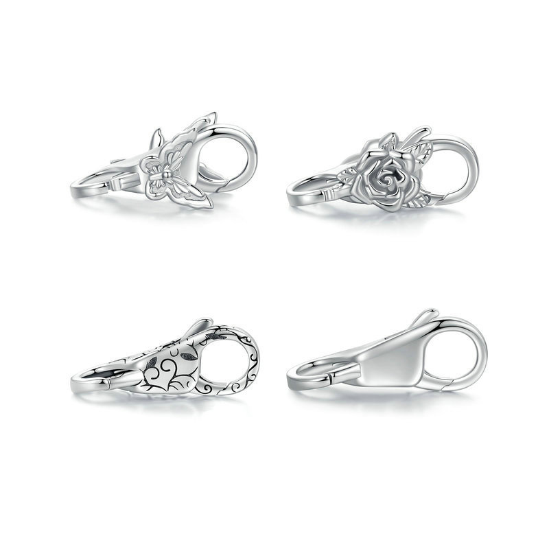 Fermoir pince de homard en argent Sterling 925