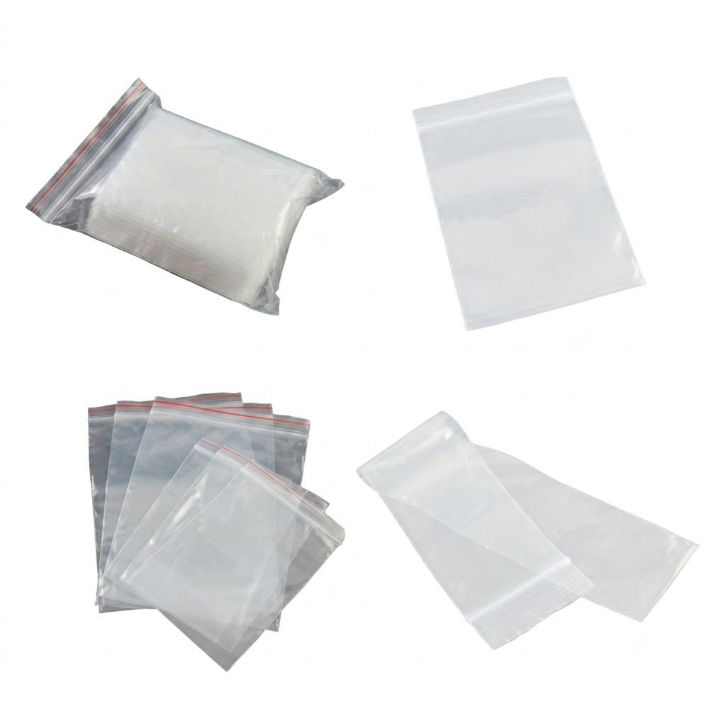 Resealable Plastic Zip Lock Bag