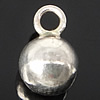 925 Sterling Sølv vedhæng, 5.20x8.20mm, Hole:Ca. 1.8mm, 20pc'er/Bag, Solgt af Bag