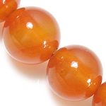 Natural Red Agate Beads Round 4mm Approx 1mm Approx Sold Per Approx 15.5 Inch Strand