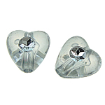 Perles en plastique ABS, coeur, bleu, 8x4.50mm, Trou:Environ 1mm, 3300PC/sac, Vendu par sac