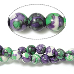 Rain Flower Stone Beads Round 4mm Approx 0.8mm Length Approx 15 Inch Approx Sold By Lot