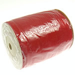 Organza Lint, met kunststof spoel, rood, 10mm, Lengte 500 Yard, Verkocht door PC