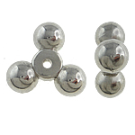 Vario Padengtas Plastikiniai karoliukai, Trikampis, platinos spalva padengtas, nikelio, švino ir kadmio nemokamai, 17x8mm, Skylė:Apytiksliai 1.5mm, 5Krepšiai/Pirkimo, Pardavė Pirkimo