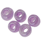 Missangas de vidro de Ceilão, Roda, roxo, 1.90x2.20mm, Buraco:Aprox 0.3mm, Aprox 22500PCs/Bag, vendido por Bag