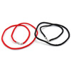 Fashion Ketting Cord, Nylon Koord, sterling zilver veerring slotje, gemengde kleuren, 3.50mm, Lengte 18 inch, 10pC's/Bag, Verkocht door Bag