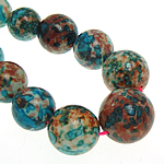 Rain Flower Stone Beads Round 10-20mm Approx 1mm Length 16 Inch Sold By Lot