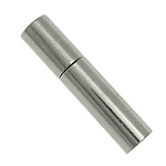 Brass Bayonet Clasp platinum color plated nickel lead & cadmium free Approx 2mm Sold By Lot