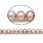 Barock odlad sötvattenspärla pärlor, Freshwater Pearl, ljuslila, Grade AA, 3-4mm, Hål:Ca 0.8mm, Såld Per 15 inch Strand