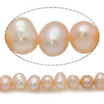 Perlas Patata Freshwater, Perlas cultivadas de agua dulce, natural, Rosado, Grado AA, 4-5mm, agujero:aproximado 0.8mm, Vendido para 15 Inch Sarta