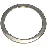 Rustfrit stål smykker Vedhæng, Stainless Steel, Donut, oprindelige farve, 32x32x1mm, Hole:Ca. 24.5mm, 50pc'er/Lot, Solgt af Lot