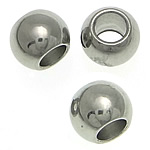 Stainless Steel Beads Drum original color Approx 3.5mm Sold By Lot