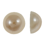 Plast Cabochons, Dome, rosa, 6x3mm, 5000PC/Bag, Säljs av Bag