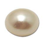 Inga Hål odlad sötvattenspärla pärlor, Freshwater Pearl, vit, 11-12mm, Säljs av Par