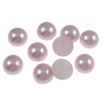 Plastic Cabochons, Koepel, purper, 8x4mm, 2000pC's/Bag, Verkocht door Bag