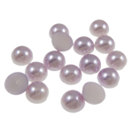 Plastik Cabochons, Plastic, Dome, lilla, 6x3mm, 5000pc'er/Bag, Solgt af Bag