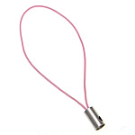 Cinta celular , Corda de nylon, with cobre, cromado de cor platina, rosa, níquel, chumbo e cádmio livre, 0.80mm, comprimento Aprox 1.96 inchaltura, 1000vertentespraia/Lot, vendido por Lot