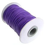 Wax Koord, purper, 2mm, 5pC's/Lot, 100yards/PC, Verkocht door Lot