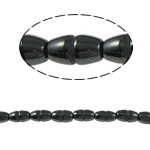 Perles hématites amagnétiques, hématite non magnétique, noire, grade A, 9x5mm, Trou:Environ 1.5mm, Longueur 15.5 pouce, 10Strandstoron/lot, Vendu par lot