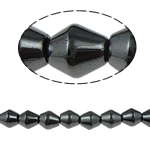 Perles hématites amagnétiques, hématite non magnétique, Bicône, noire, grade A, 6.50x7mm, Trou:Environ 1.5mm, Longueur 15.5 pouce, 10Strandstoron/lot, Vendu par lot