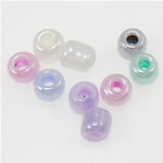 Blandet Glass Seed Beads, Glas Seed Beads, 2x1.90mm, Hole:Ca. 1mm, Solgt af Bag