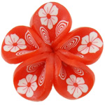 Polymer Clay Cabochon Flower handmade nickel lead & cadmium free Sold By Bag