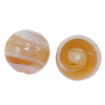 Plattierte Lampwork Perlen, rund, 12mm, Bohrung:ca. 1.5mm, 100PCs/Tasche, verkauft von Tasche