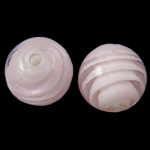 Plated Lampwork Beads Round 14mm Approx 2mm Sold By Bag