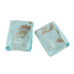 Gold Sand Lampwork Beads Rectangle Approx 1-2mm Sold By Bag