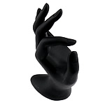 Roisín Finger Ring Taispeáin, Hand, dubh, 190x73x43mm, 5ríomhairí pearsanta/Mála, Díolta De réir Mála