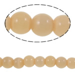 Grânulos jóias de olho de gato, Pedra olho de gato, Roda, damasco, 6mm, Buraco:Aprox 0.8mm, comprimento Aprox 14.1 inchaltura, 10vertentespraia/Bag, Aprox 59PCs/Strand, vendido por Bag