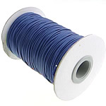 Wax Koord, donkerblauw, 1.50mm, Lengte 500 Yard, 5pC's/Lot, 100/PC, Verkocht door Lot