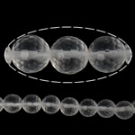 Runde Crystal Beads, Krystal, facetteret, Krystal, 4mm, Hole:Ca. 1.5mm, Længde 15.5 inch, 10Strands/Lot, Ca. 98pc'er/Strand, Solgt af Lot