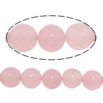 Abalorios de Jade, Jade blanco, Esférico, lisa, Rosado, 10mm, agujero:aproximado 1mm, longitud aproximado 15 Inch, 20Strandsfilamento/Grupo, aproximado 37PCs/Sarta, Vendido por Grupo