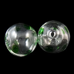 Blown Lamppuhelmet, Lamppuhelmi, Pyöreä, käsintehty, ontto, 12mm, Reikä:N. 1-2mm, 50PC/laukku, Myymät laukku