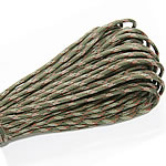 corda, 330 Paracord, 4mm, 5vertentespraia/Lot, 31m/Strand, vendido por Lot