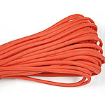 Paracord, 330 Paracord, rote Orange, 4mm, 5SträngeStrang/Menge, 31m/Strang, verkauft von Menge