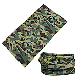 Venkovní Kouzelná Bandana, Polyester, army zelená kamufláž, 250x500mm, 20přediva/Lot, Prodáno By Lot