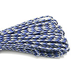 Paracord في, 330 Paracord في, التمويه الأزرق, 4mm, 5جدائل/الكثير, 31م/حبلا, تباع بواسطة الكثير